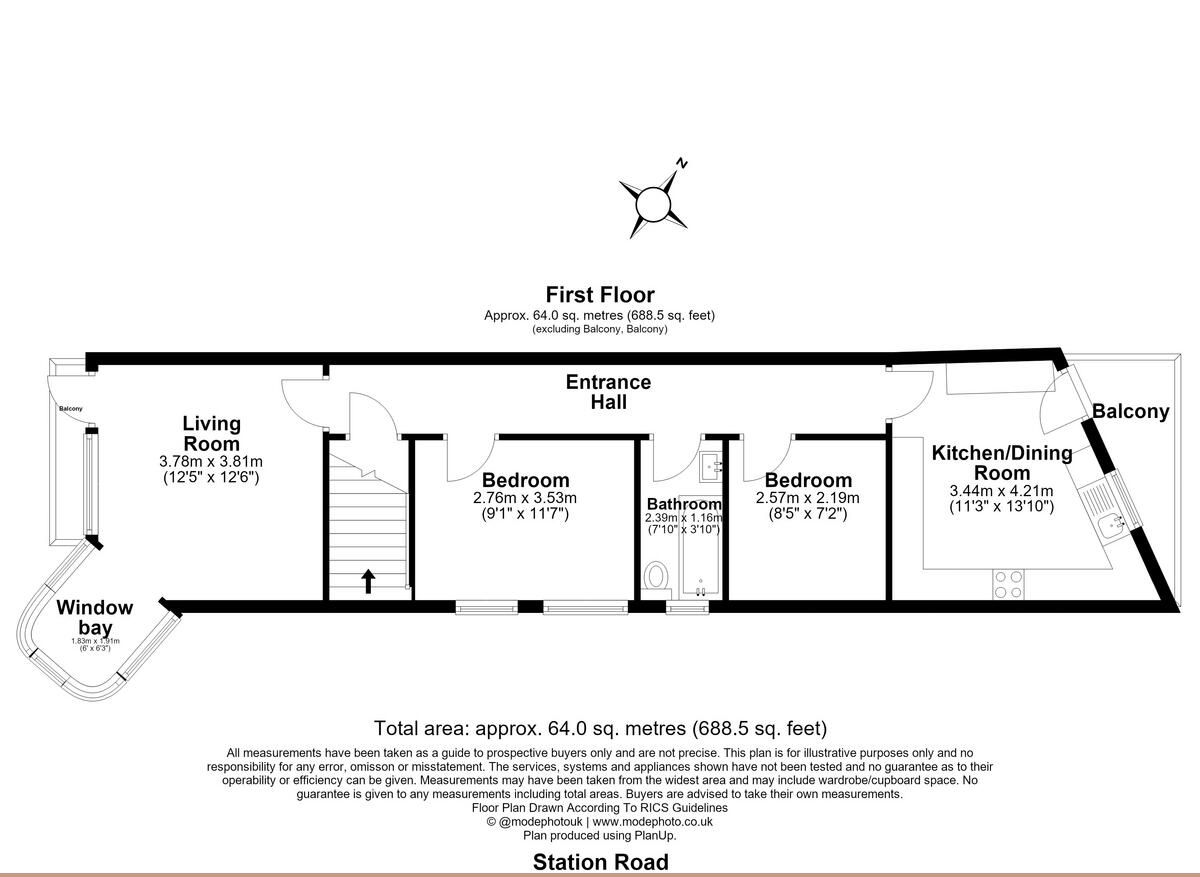 Station Road, Westcliff-on-sea, SS0 floorplan