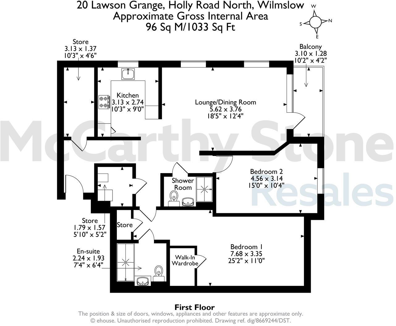 Lawson Grange, Holly Road North, Wilmslow, Cheshire East floorplan