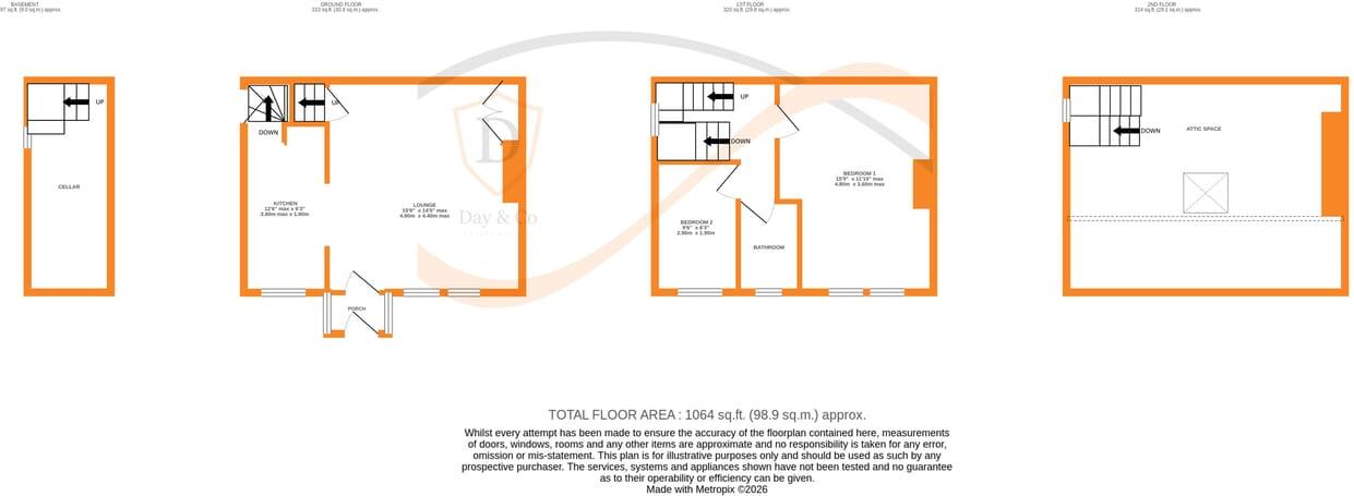 Croft Head Terrace, Glusburn, Keighley, BD20 floorplan