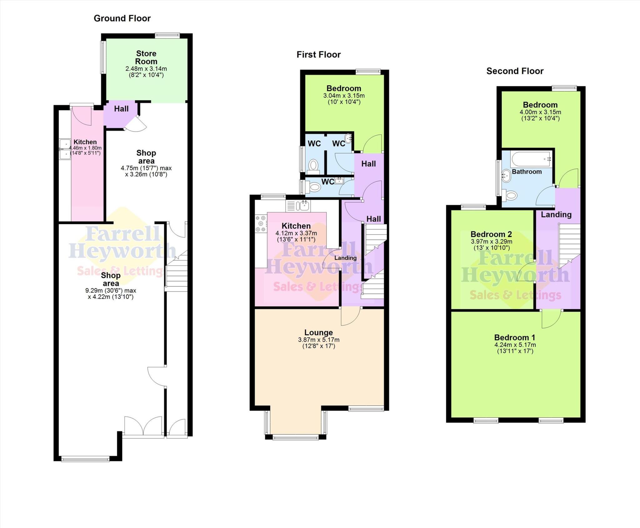 Regent Road, Morecambe floorplan