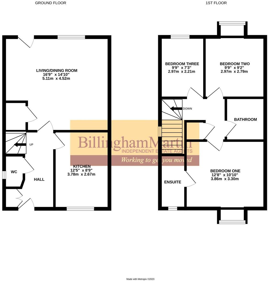 Ship Lane, FARNBOROUGH, GU14 floorplan