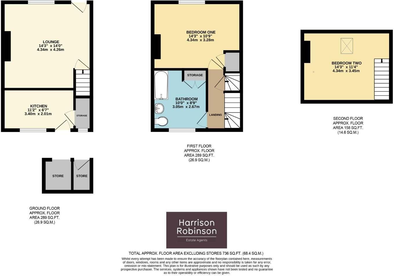 Mornington Road, Ilkley floorplan