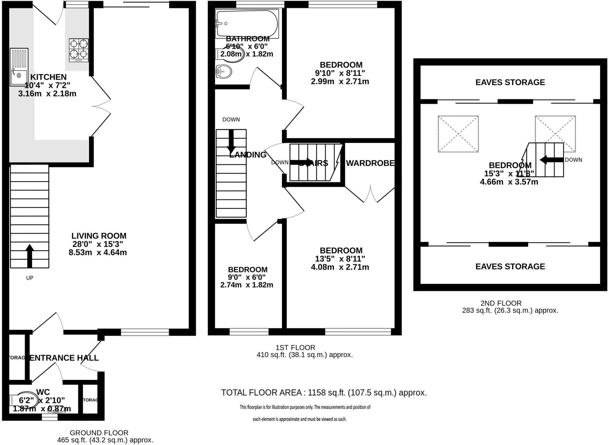 The Cleave, Harpenden, Hertfordshire, AL5 floorplan