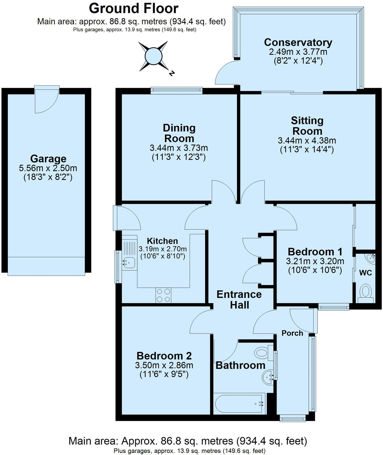 Benedict Way, Modbury, Ivybridge, Devon floorplan