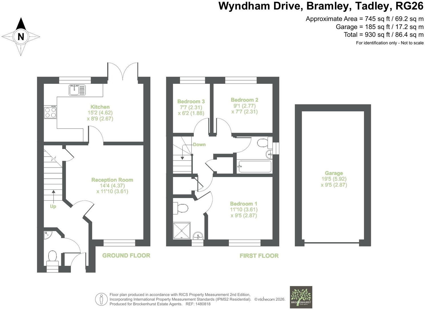 Wyndham Drive, Bramley floorplan