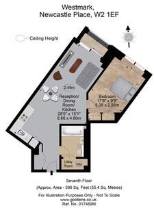 Newcastle Place, London, W2 floorplan