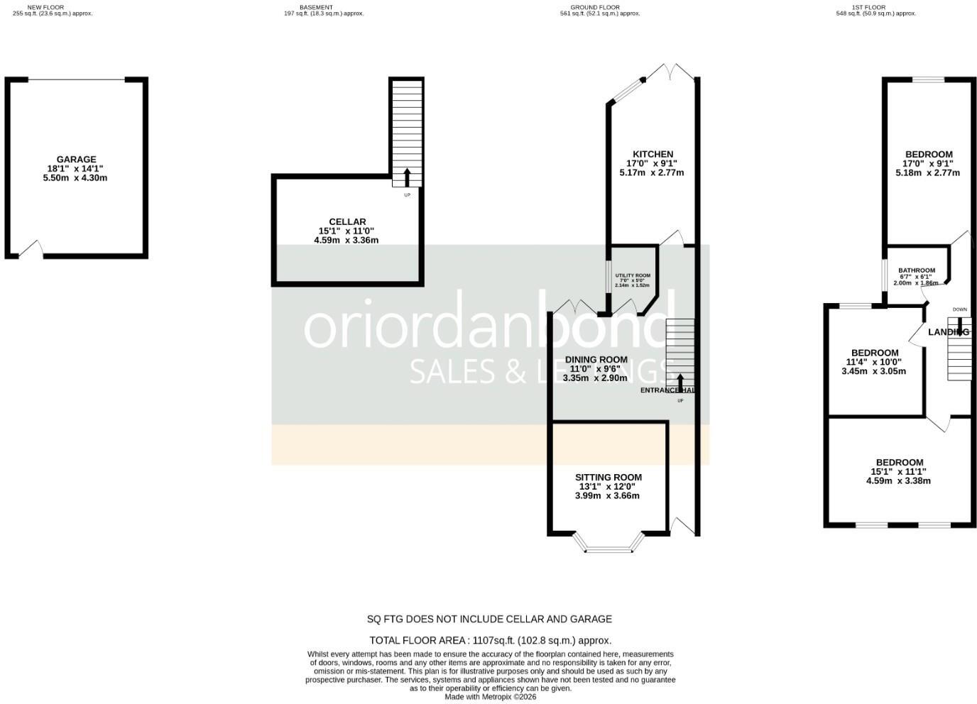 Ashburnham Road, Abington, Northampton NN1 floorplan