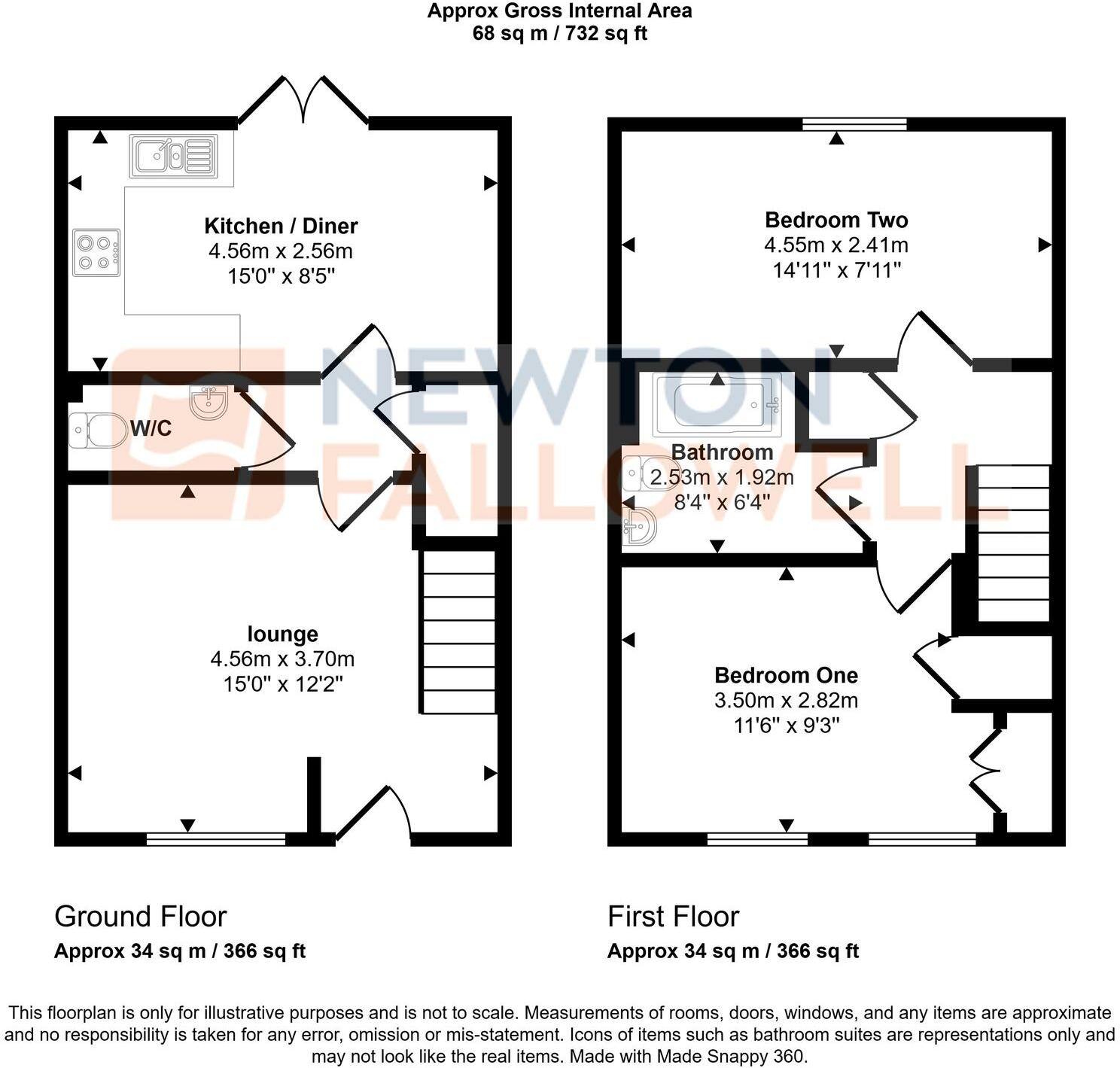 Yewtree Moor, Lawley Village, TF4 floorplan