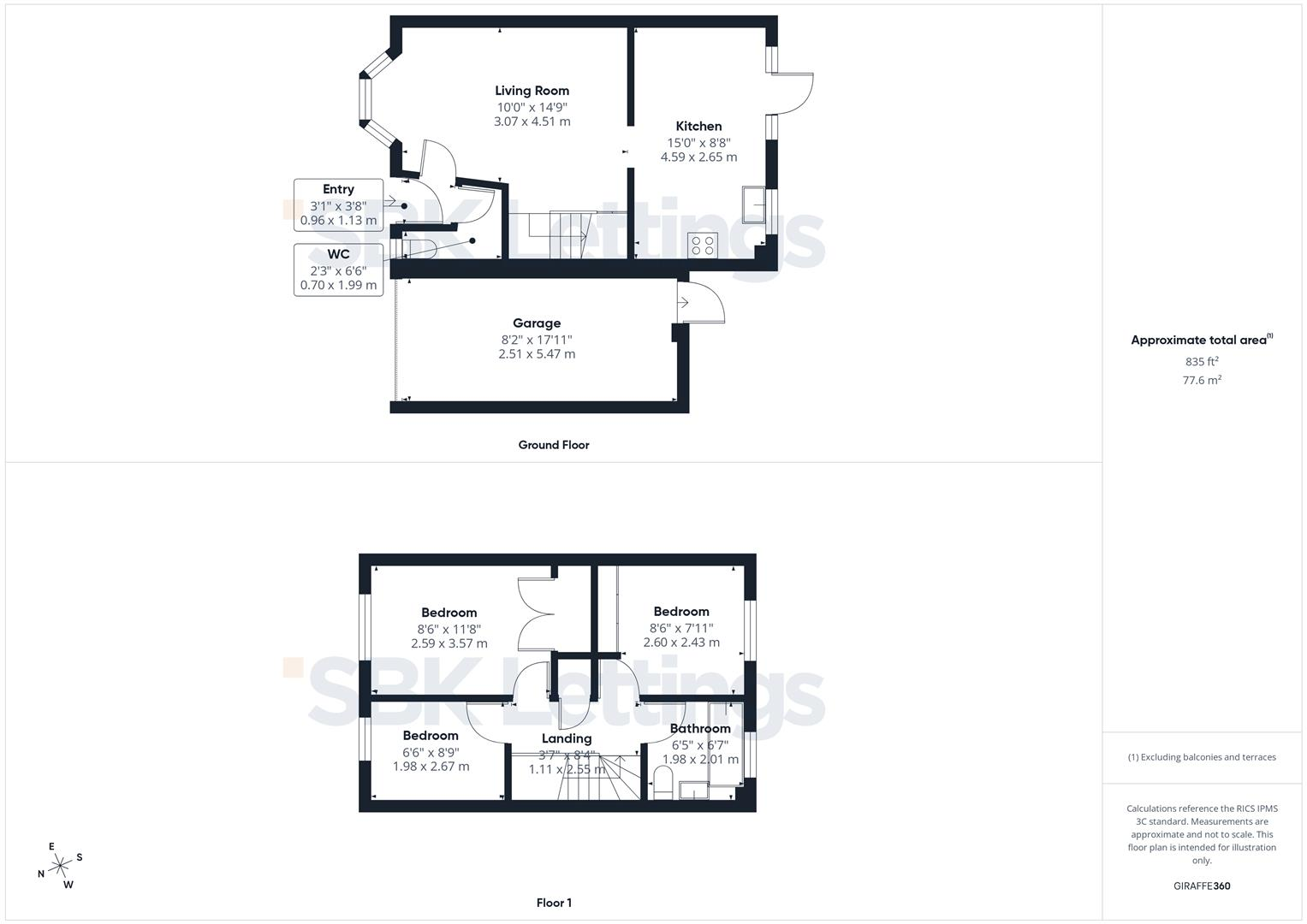 Cheshire Close, Lutterworth floorplan