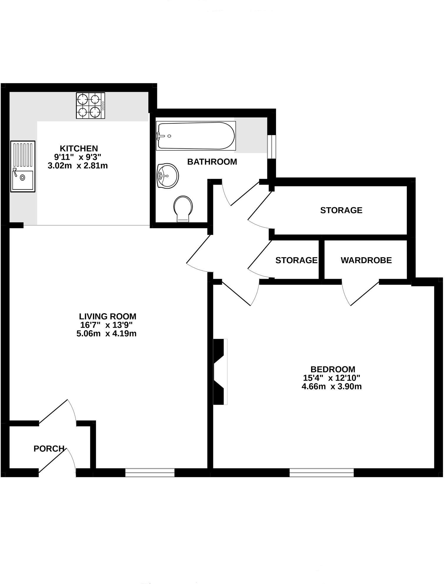 1 Hulbert Gate Shute End, Wokingham, RG40 floorplan
