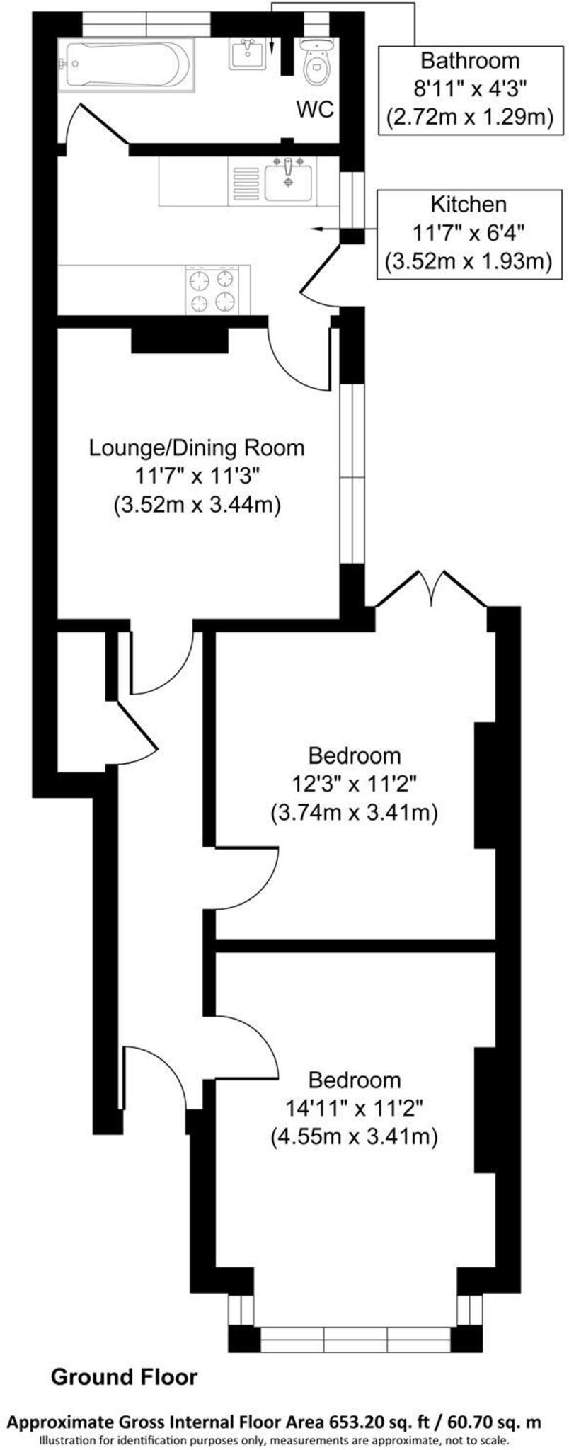 Whitegate Road, Southend-On-Sea, SS1 floorplan