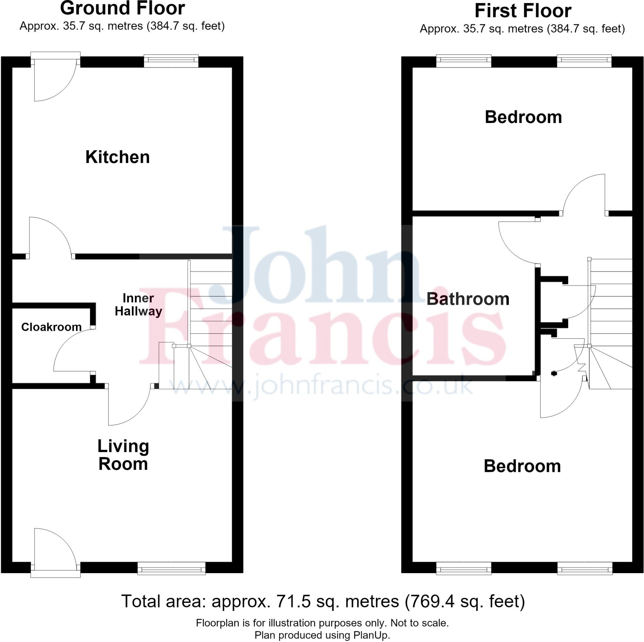 James John Close, Narberth, Pembrokeshire, SA67 floorplan