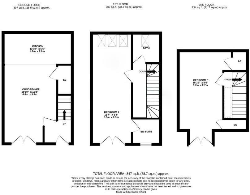 Bell Barns, Buntingford floorplan