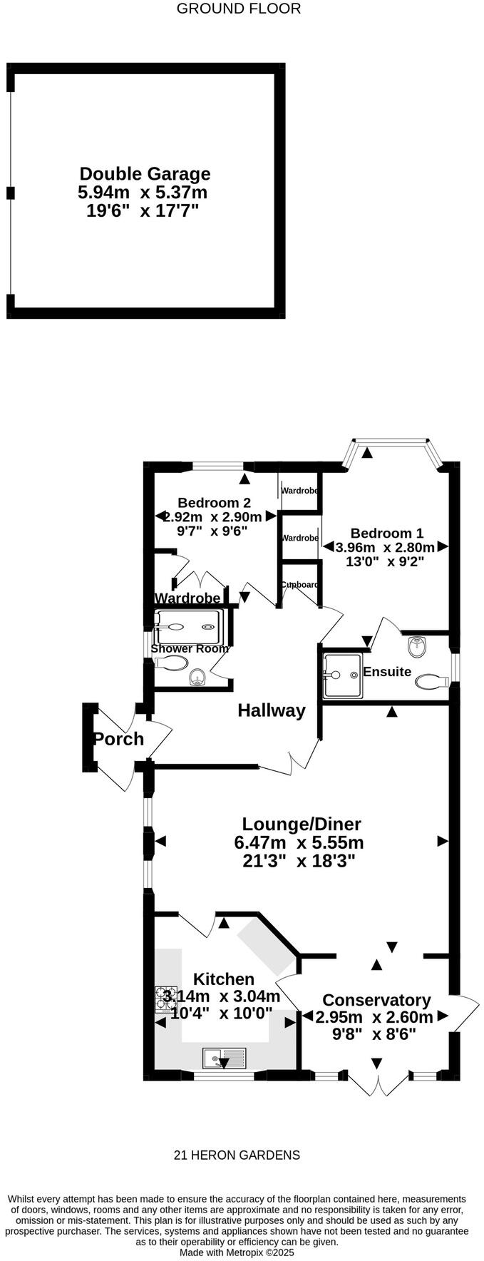 Heron Gardens, Portishead, Bristol floorplan