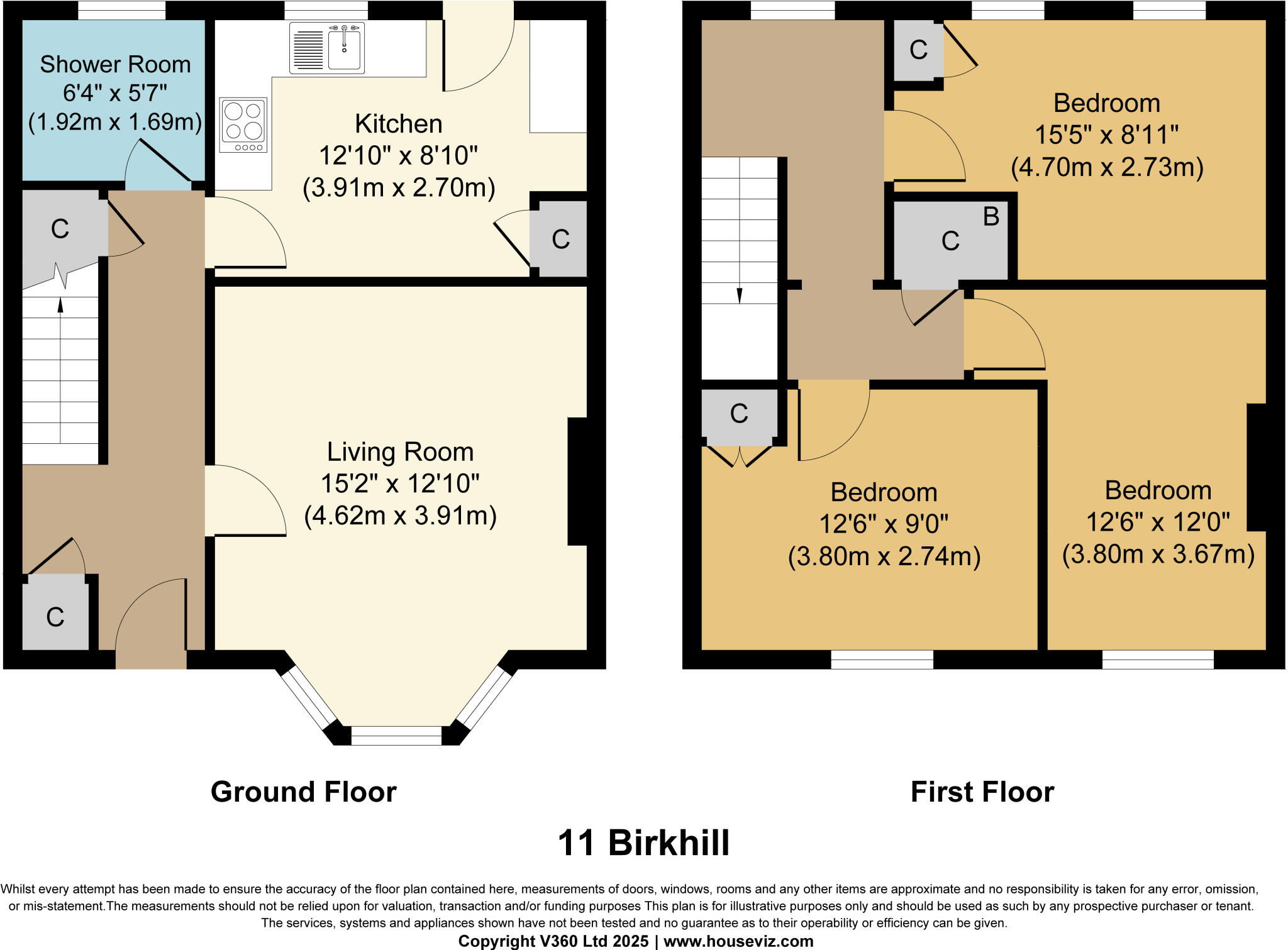 11 Birkhill Crescent, Bo'ness, EH51 9HP floorplan
