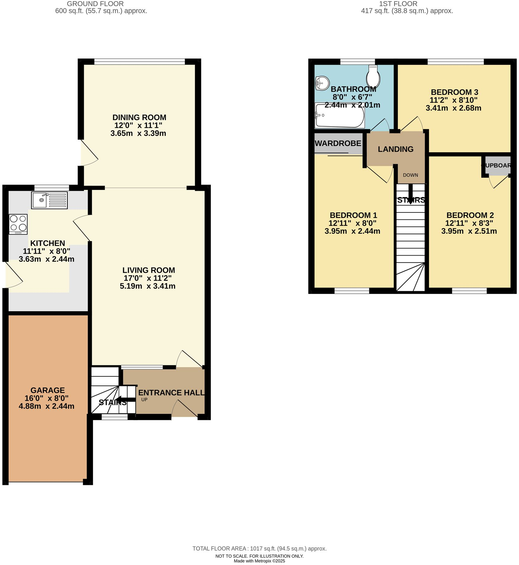Foster Road, Bridgnorth, WV16 floorplan