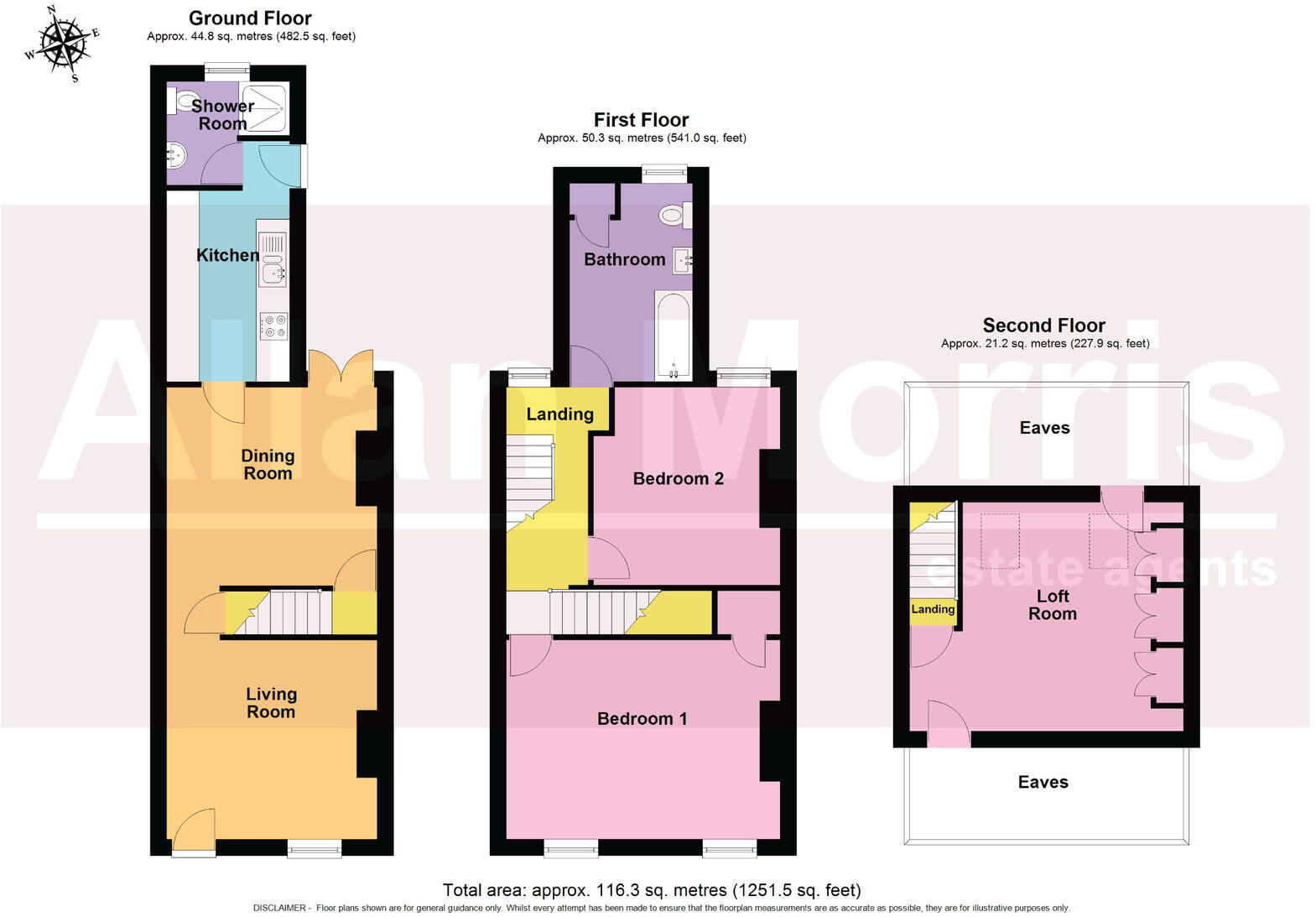 20 Victoria Street, Barbourne, Worcester.  WR3 7BD floorplan