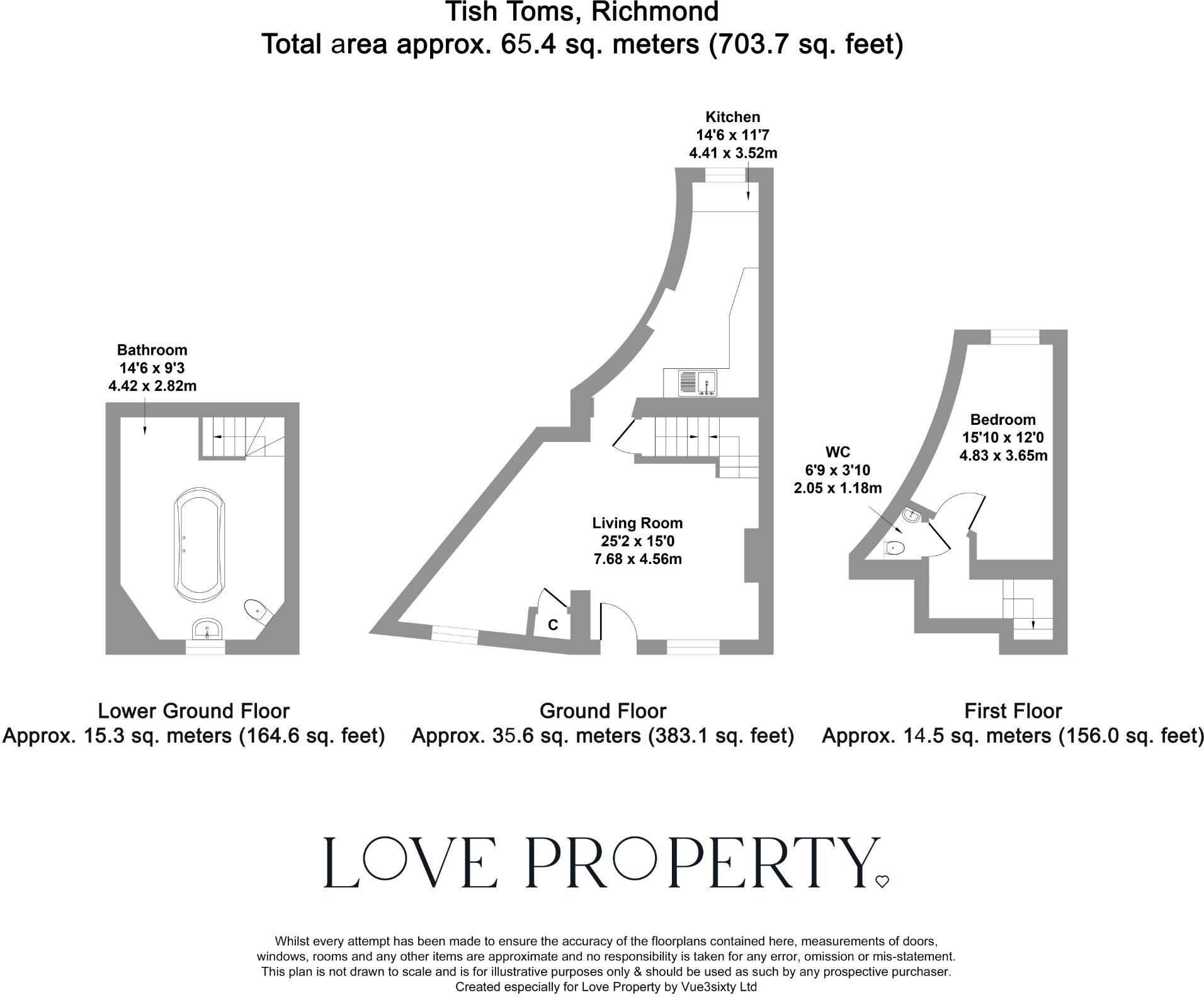 Tish Toms, Richmond floorplan
