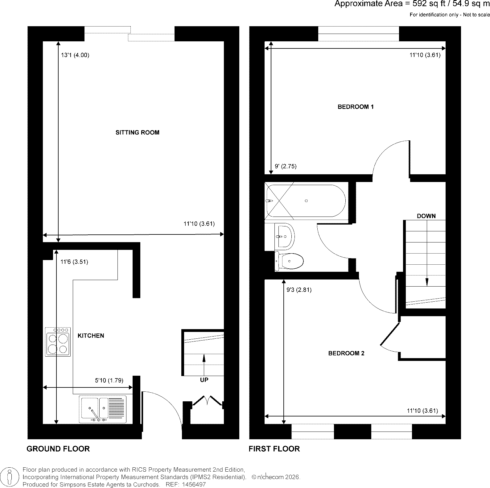 Clover Court, Woking, Surrey, GU22 floorplan