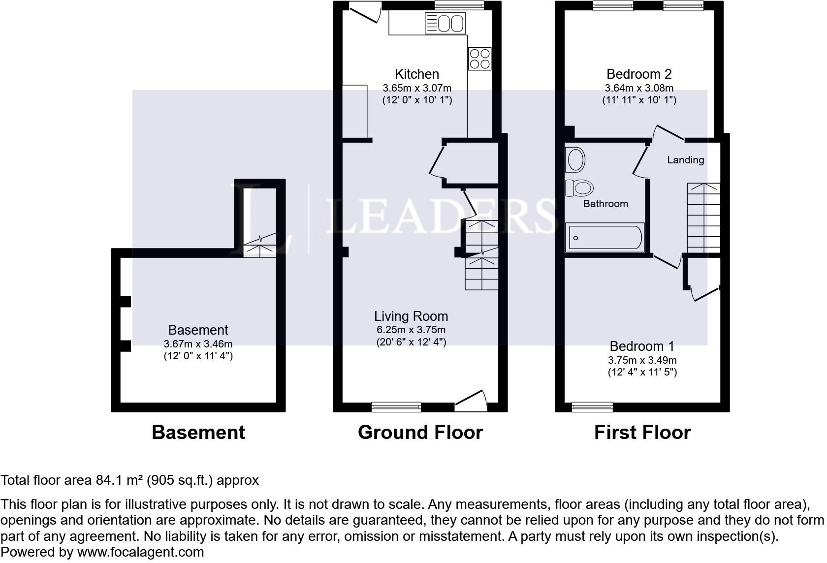 College Place, St. Albans, AL3 floorplan