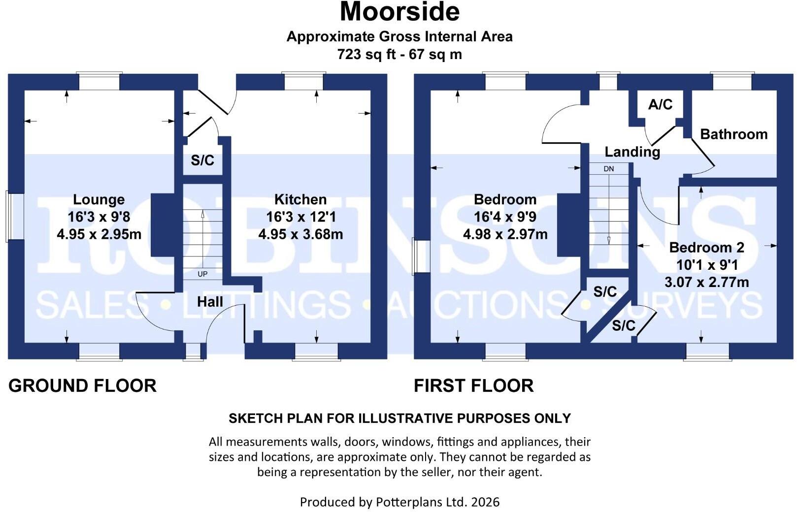 Moorside, Spennymoor floorplan