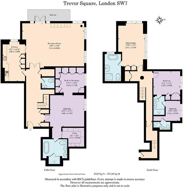 Trevor Square, Knightsbridge, SW7 floorplan