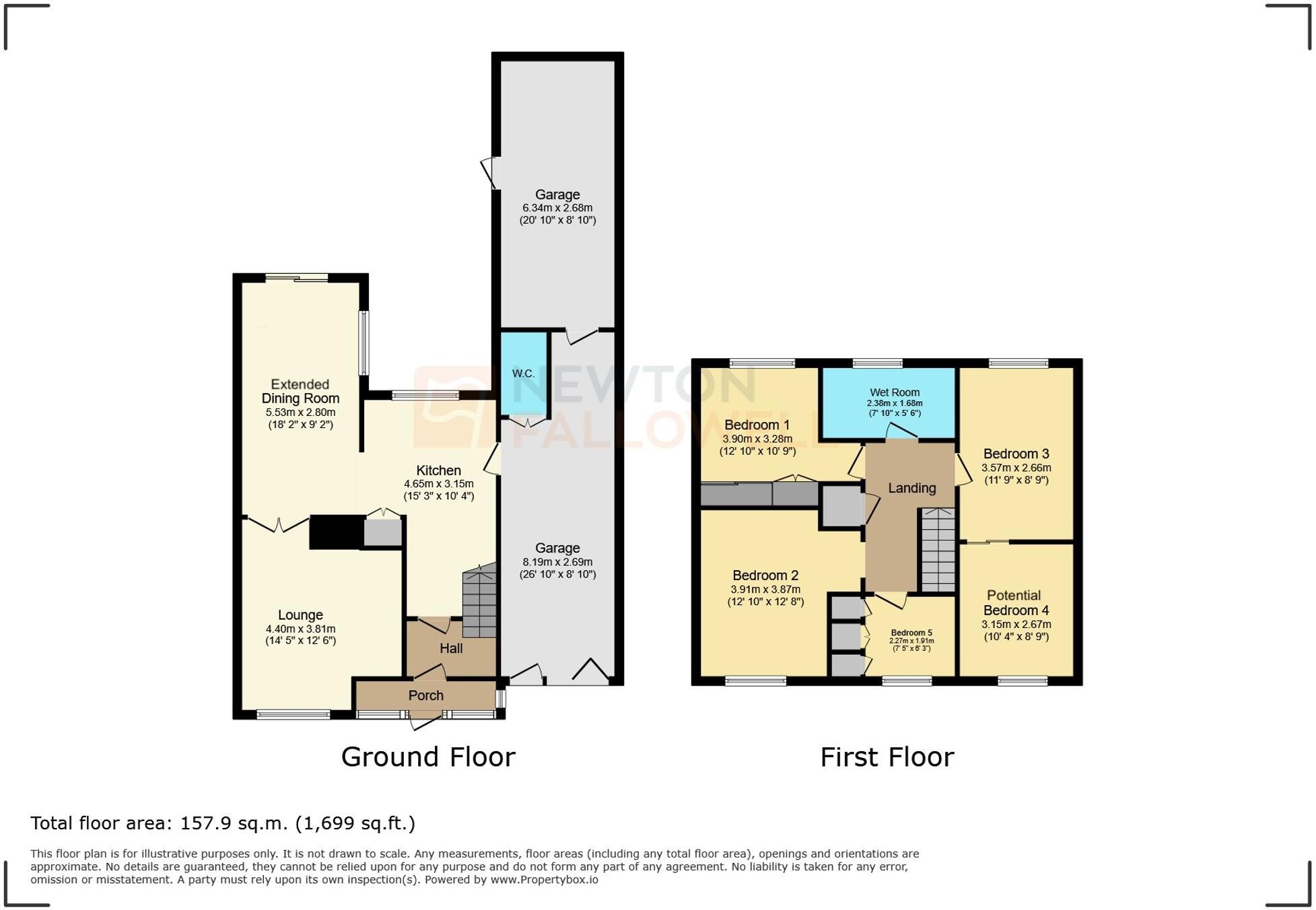 Dovedale Road, Thurmaston, LE4 floorplan