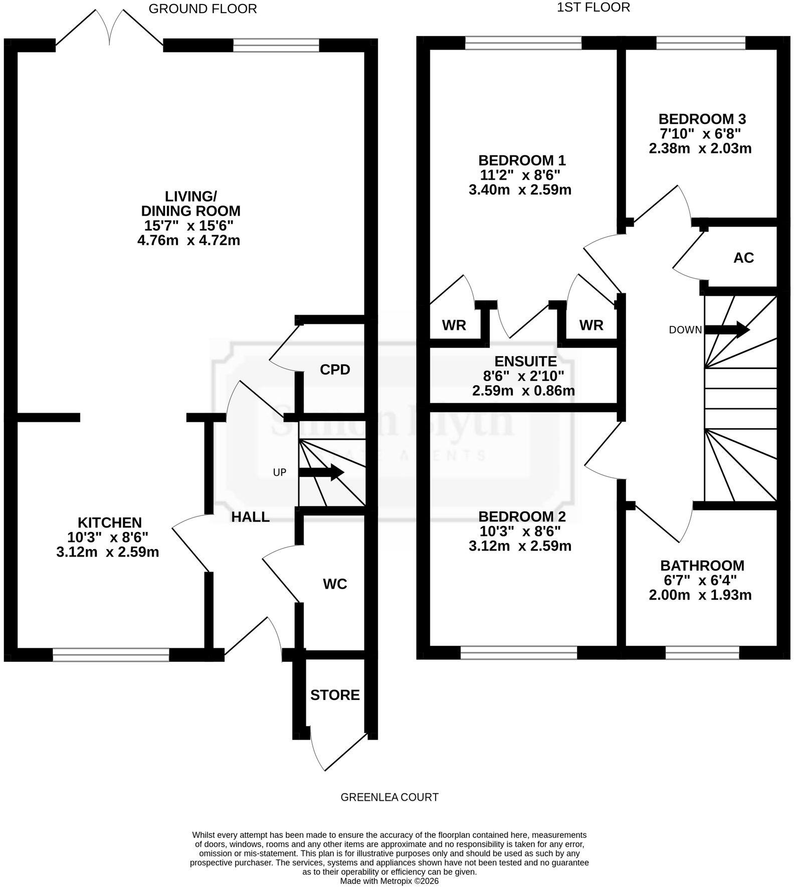 Greenlea Court, Huddersfield, HD5 floorplan