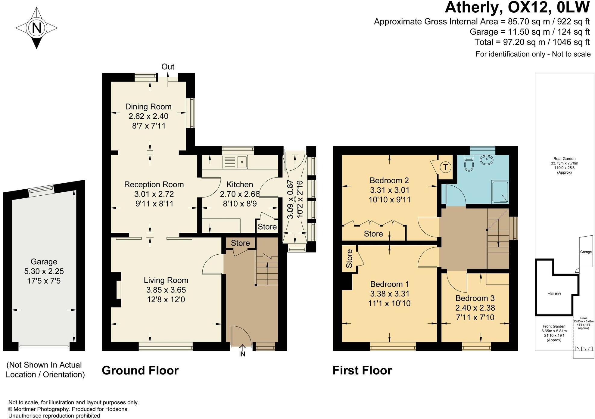 Church Street, West Hanney, OX12 floorplan