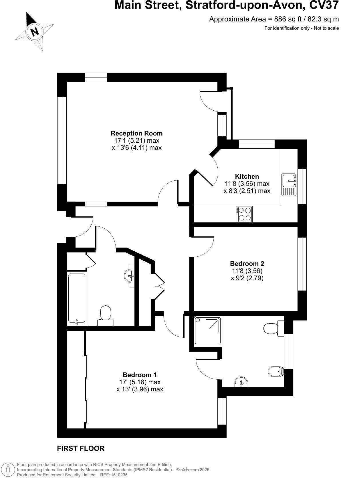 Main Street, Tiddington, Stratford-upon-Avon, CV37 floorplan