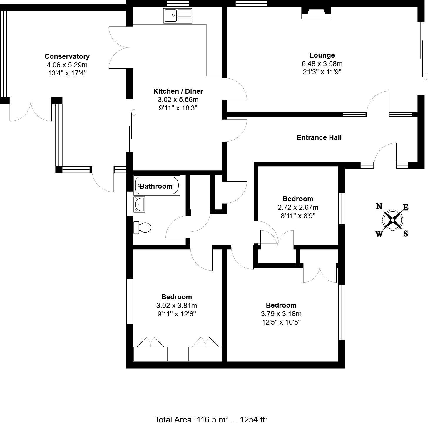 Main Road, Martlesham, Woodbridge floorplan