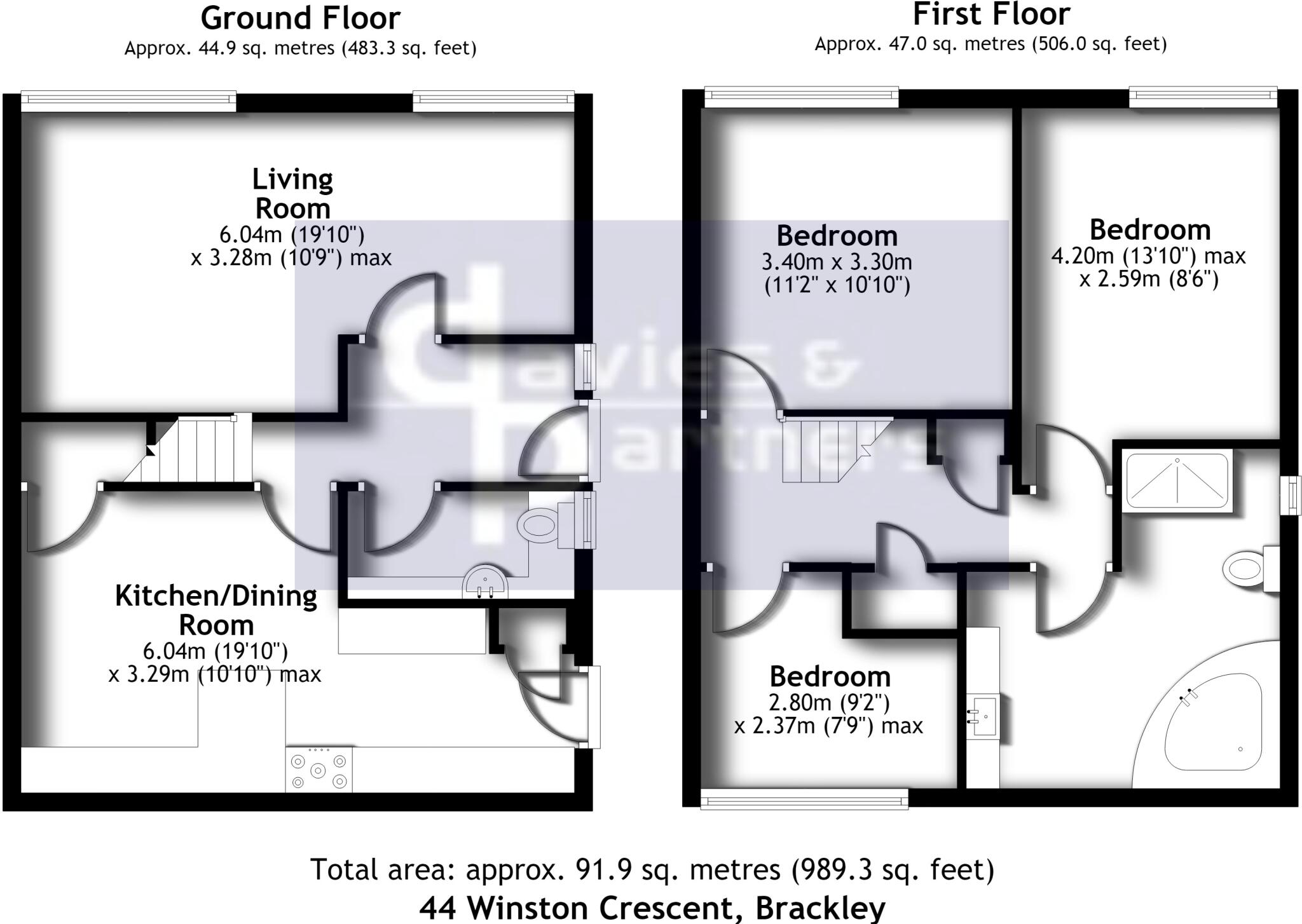 Winston Crescent, Brackley floorplan
