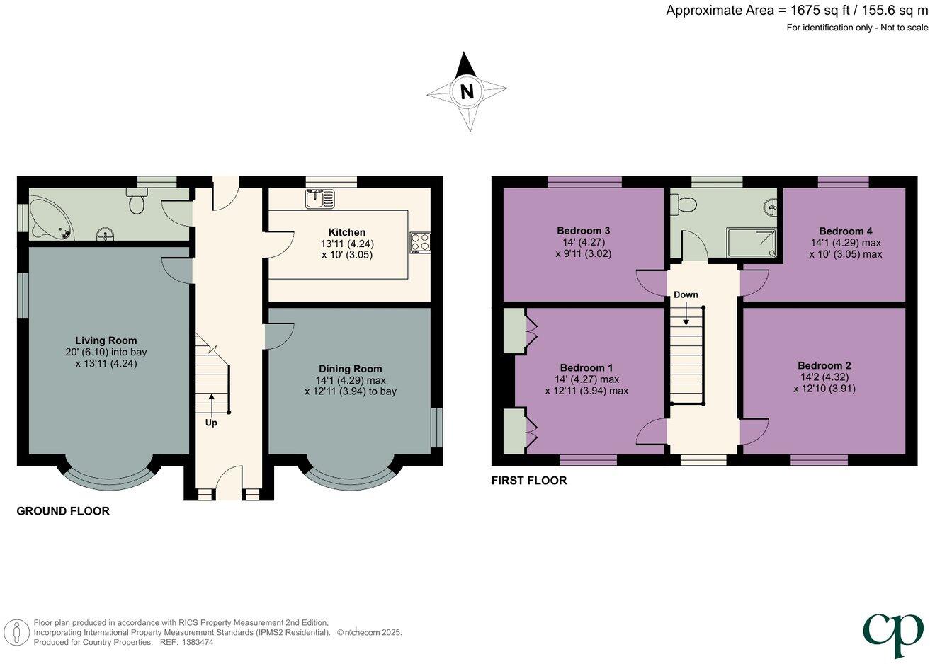 115, Station Road, Henlow floorplan
