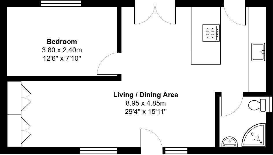 The Cedars, Snettisham floorplan