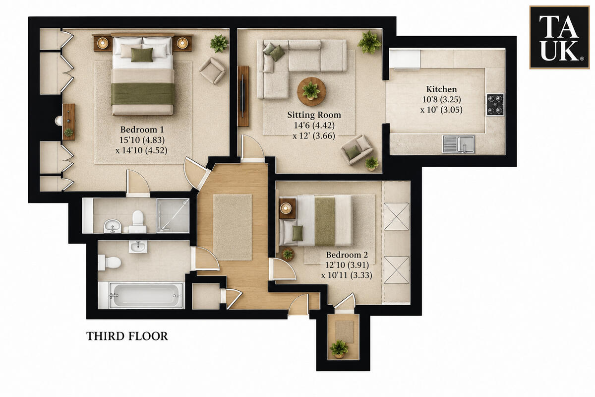 Hyde Street, Hampshire, SO23 floorplan