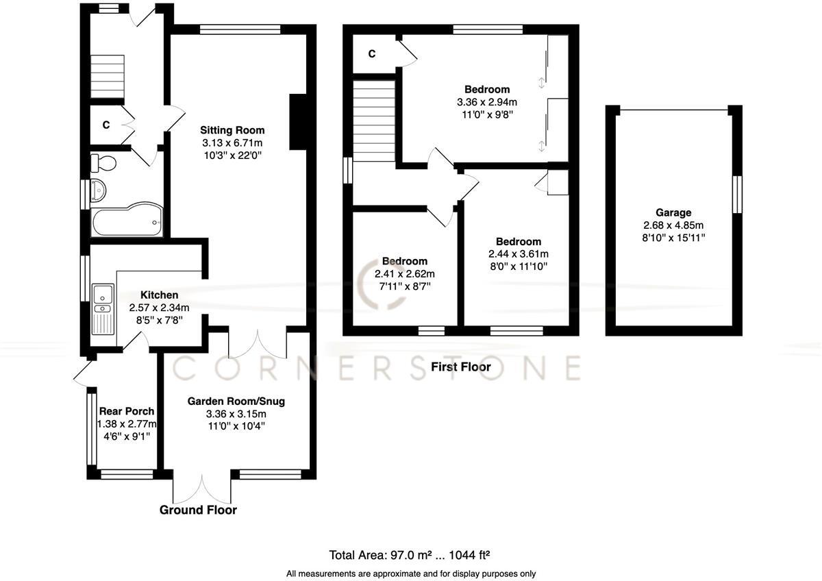 Holmwood Crescent, Meanwood, Leeds, West Yorkshire. floorplan