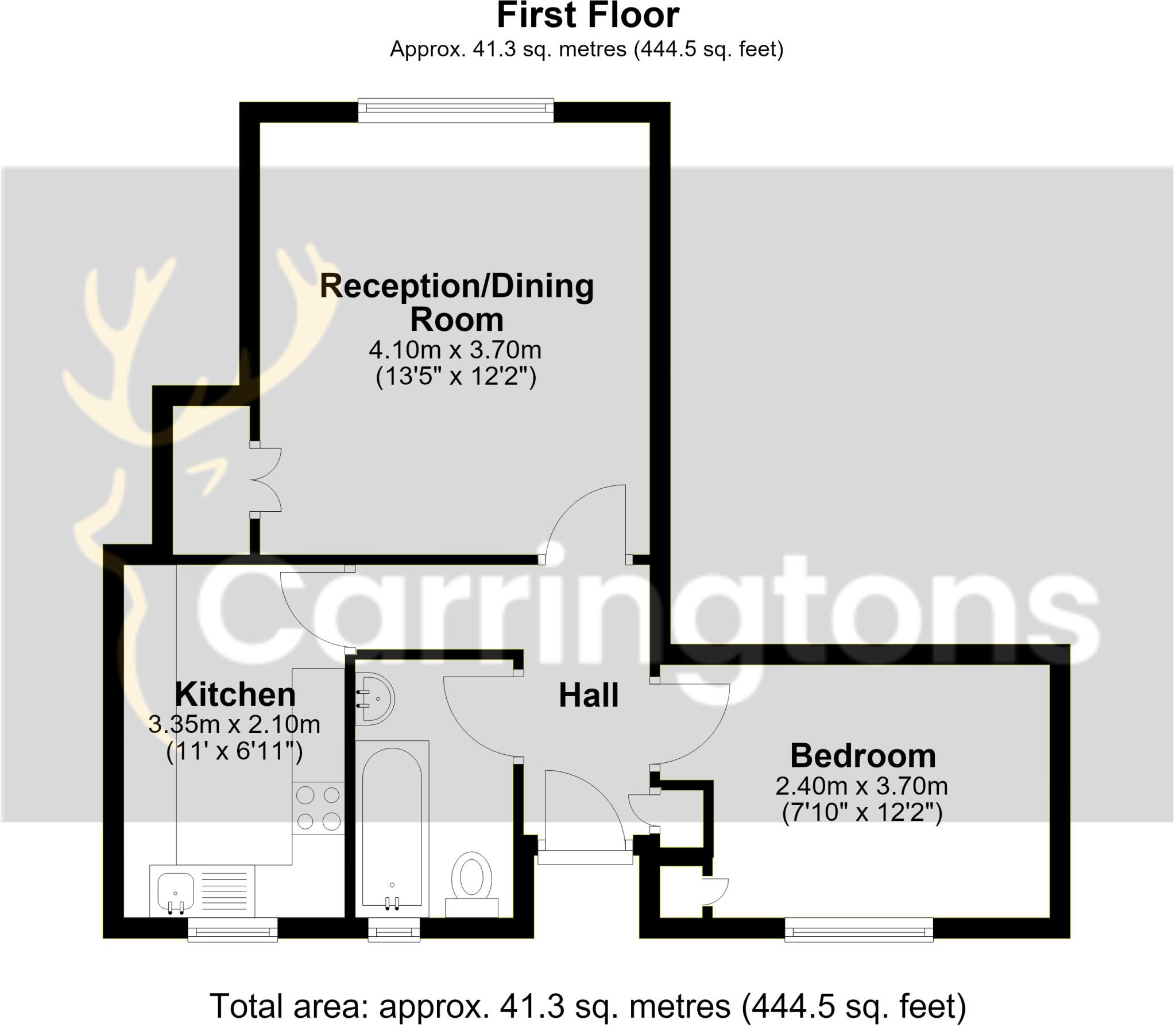 Brae Court, Kingston Hill, Kingston upon Thames, KT2 floorplan