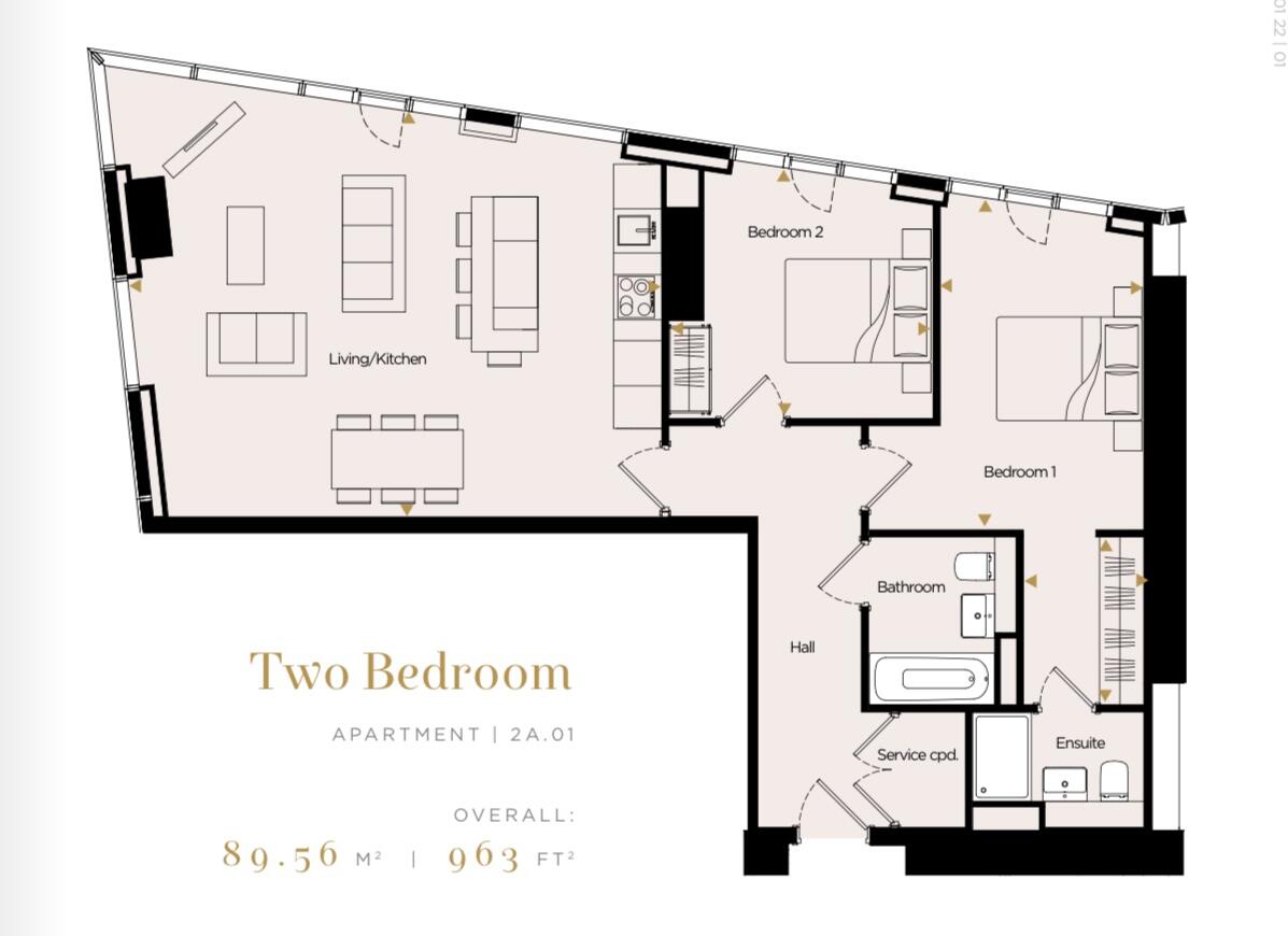 9 Owen Street, Deansgate Square, Manchester, M15 floorplan