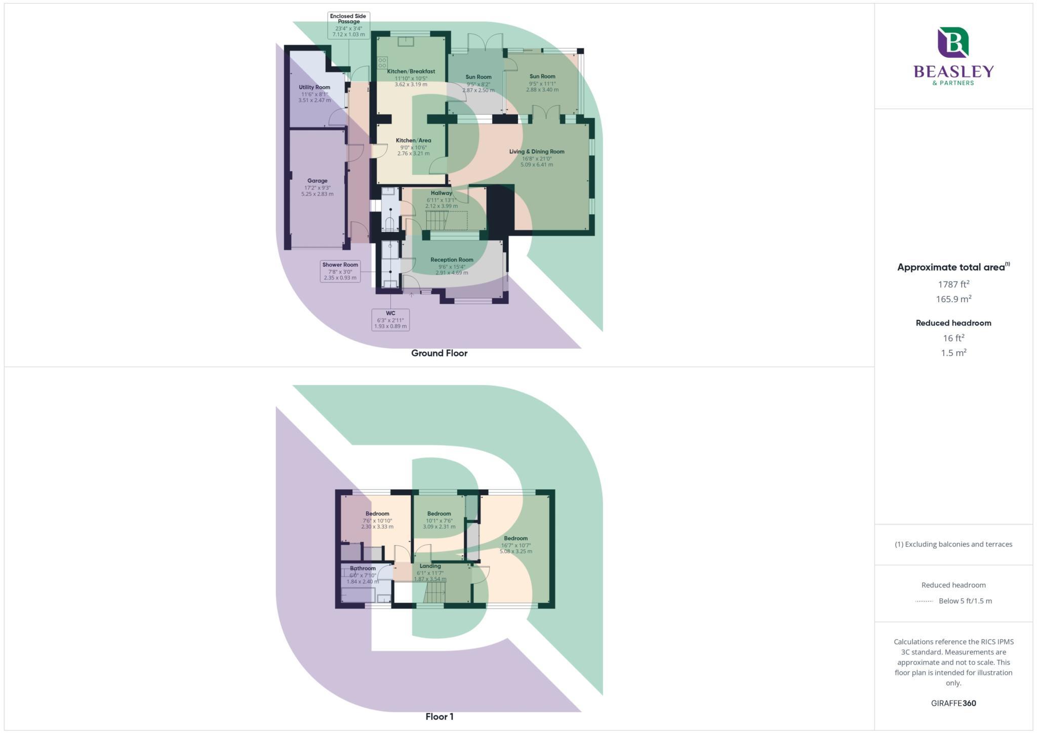 The Mount, Aspley Guise floorplan