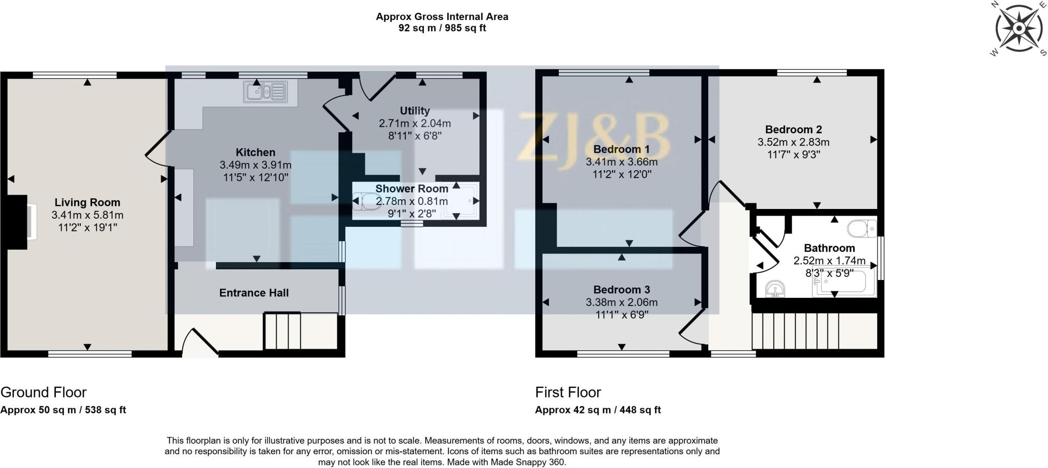 Linley Avenue, Pontesbury, Shrewsbury, SY5 0TQ floorplan