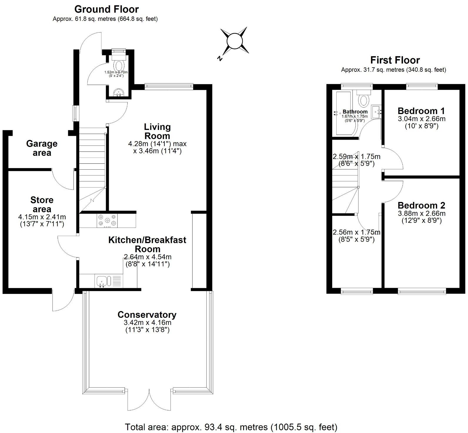 Ravensburgh Close, Barton-Le-Clay, MK45 4RG floorplan