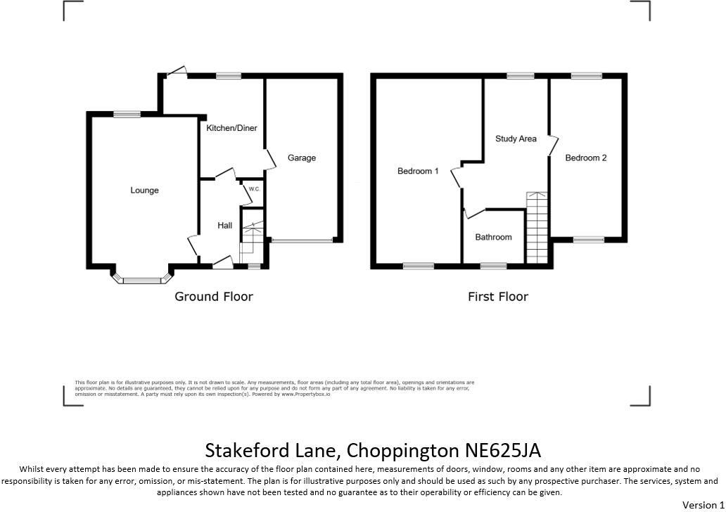 Stakeford Lane, Choppington floorplan