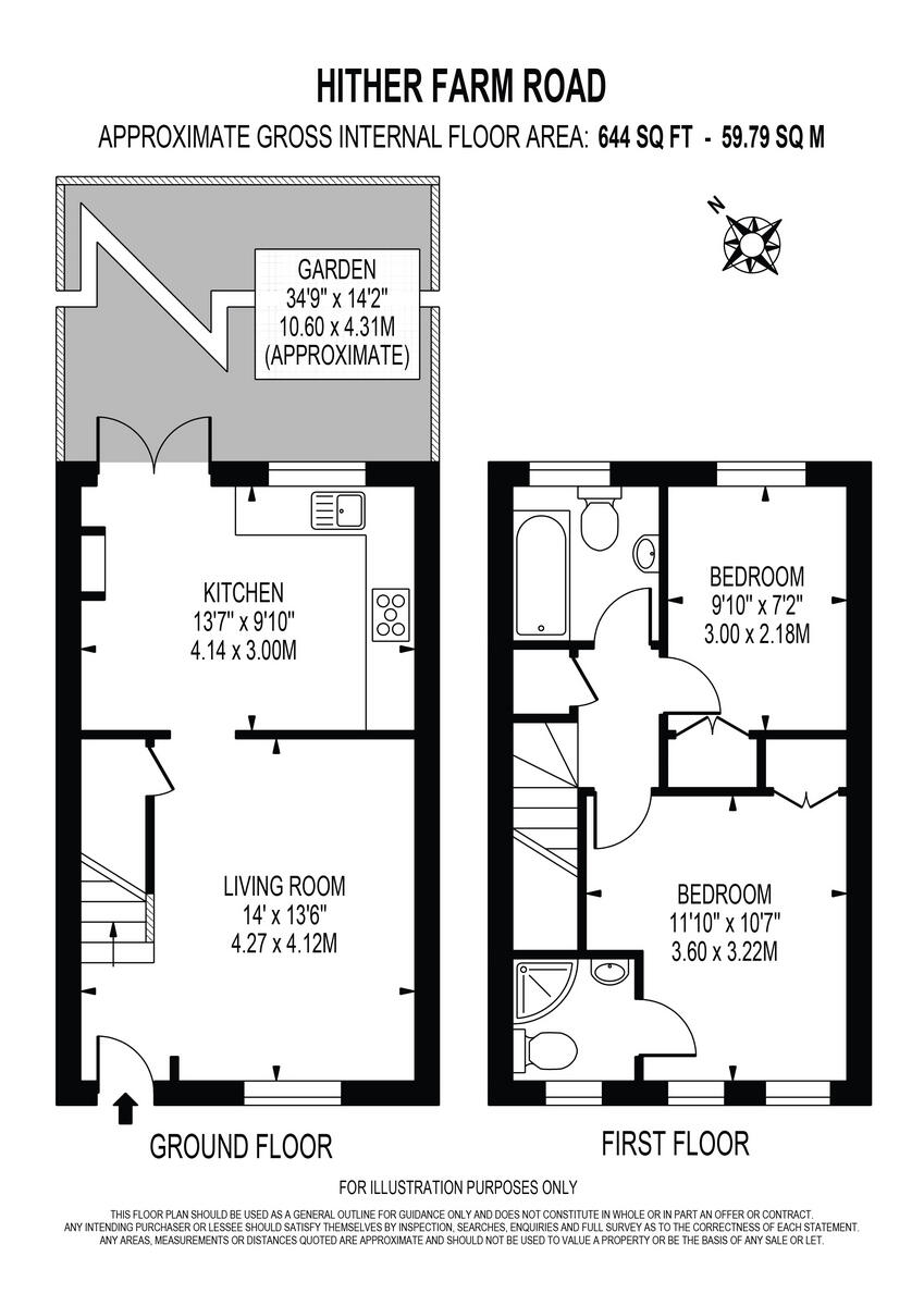 Hither Farm Road, London SE3 floorplan