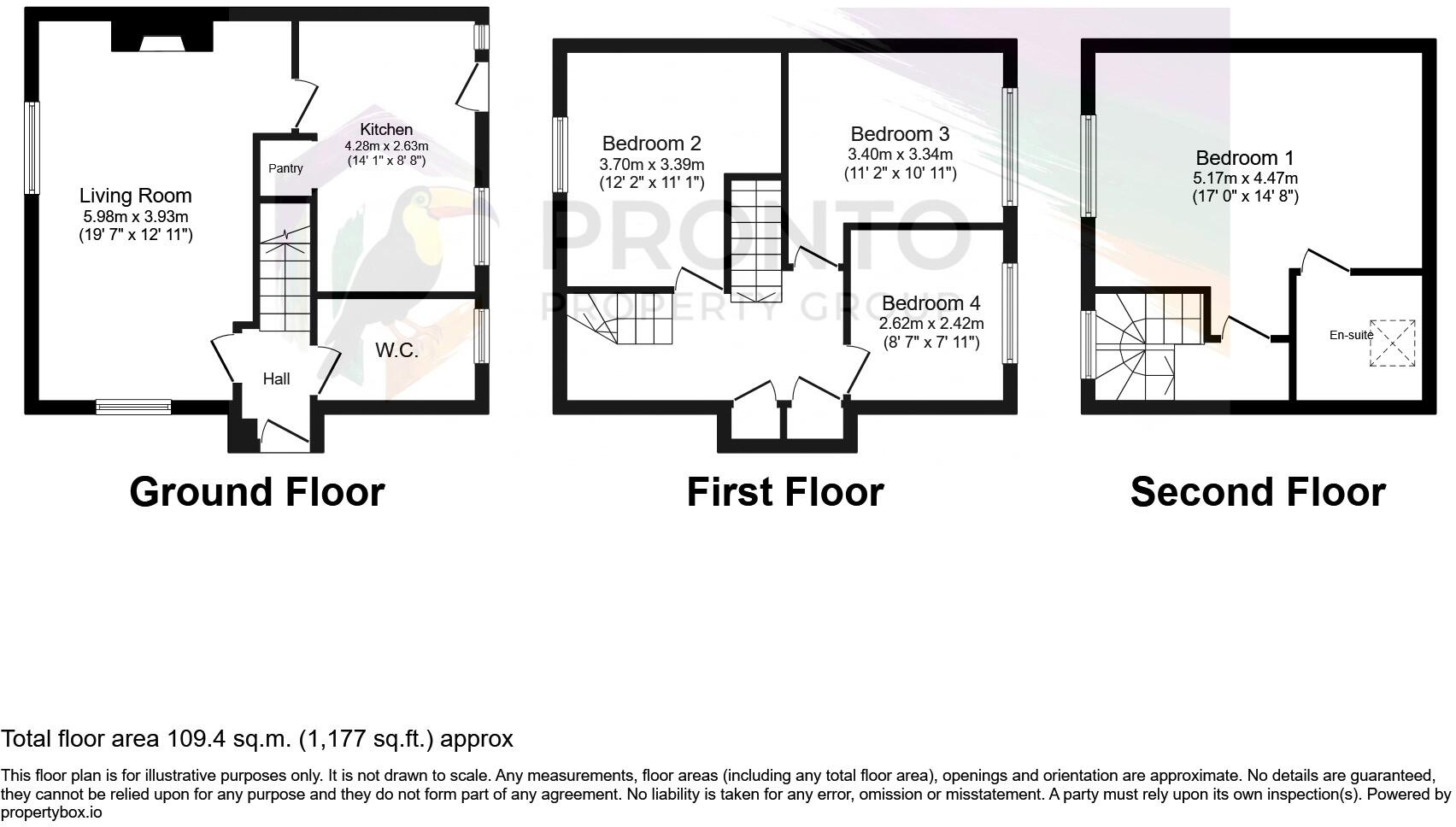 Selby Road, Uckfield, East Sussex floorplan