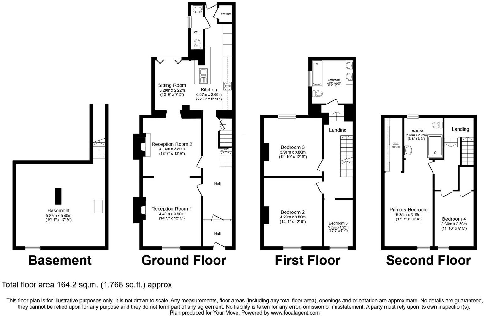 Lonsdale Place, Whitehaven, Cumbria, CA28 floorplan