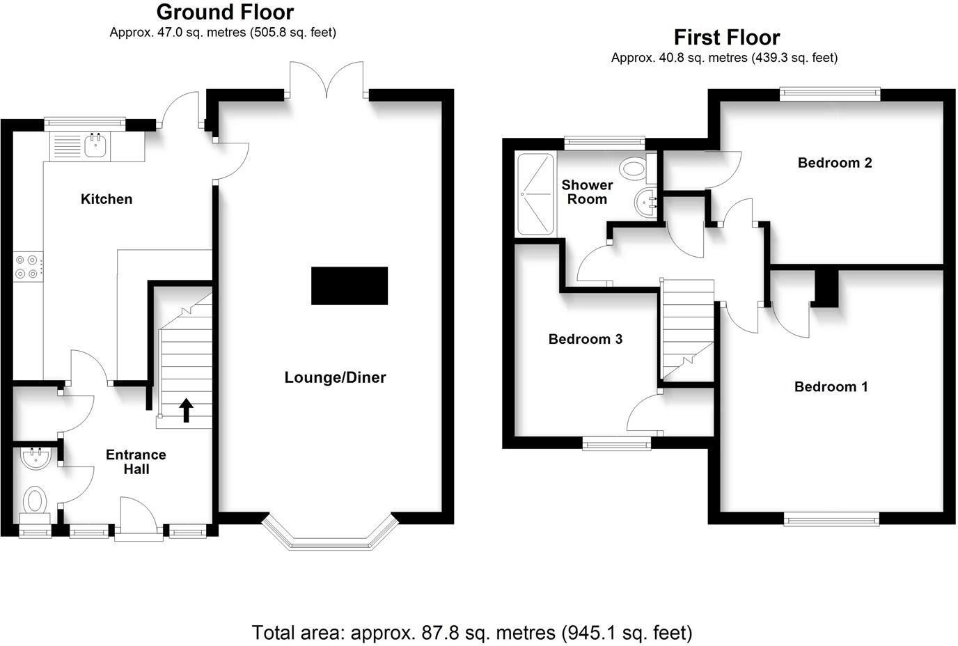 Benstede, Stevenage floorplan