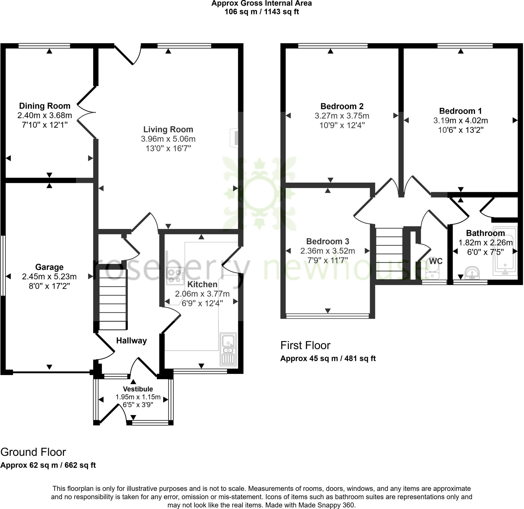 Meadowfield, Stokesley, Middlesbrough, North Yorkshire floorplan