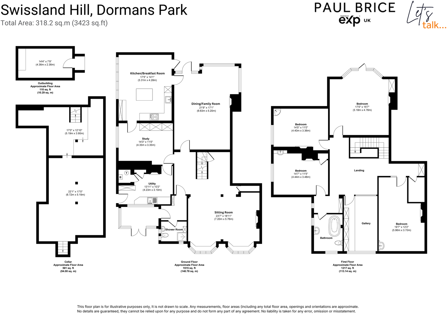 Swissland Hill, Dormans Park floorplan