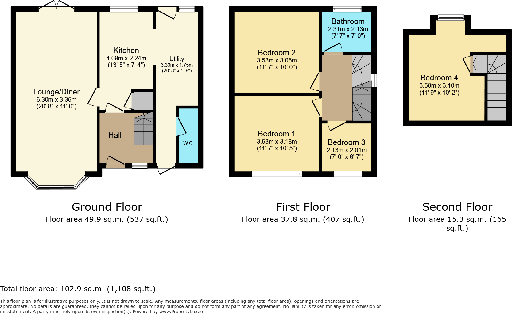 Green Lane, Tutbury, Burton-on-trent, DE13 floorplan