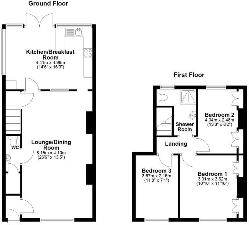 Lancaster Road, Carnforth floorplan